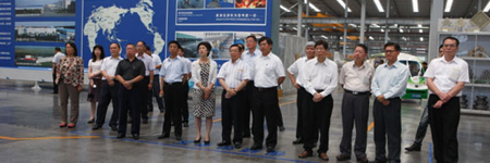 德州市副市长杨玖庆带领台湾考察团一行来Ag官方平台考察指导工作